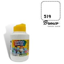 Tempera Guache Acrilex 250ml Branco