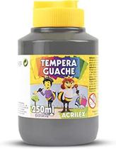 Tempera guache acrilex 250ml cores