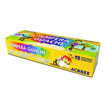 Tempera Guache C/12 Cores Acrilex