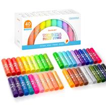 Têmpera Paint Sticks Shuttle Art 40 cores para crianças, laváveis Têmpera Paint Sticks Shuttle Art 40 cores para crianças, laváveis