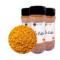 Tempero Alho Frito 100% Natural Kit 3 Pote Com Dosador 50G