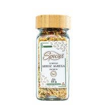 Tempero Arroz à Grega 55g Species Mix de Especiarias Premium Pote de Vidro