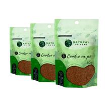 Tempero Coentro em Pó Qualidade Superior Premium Kit 3 50g Pouch l Tempero Coentro em Pó Qualidade Superior Premium Kit 3 50g Pouch l