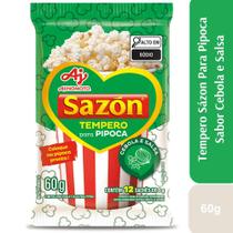 Tempero em pó SAZÓN Pipoca Sabor Cebola e Salsa 60g