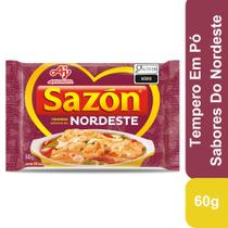 Tempero em pó sazón sabores do nordeste 60g