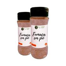 Tempero Fumaça em Pó Alta Qualidade Premium Kit 2 Pote com Dosador 100g Tempero Fumaça em Pó Alta Qualidade Premium Kit 2 Pote com Dosador 100g