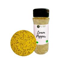 Tempero Lemon Pepper Puro Qualidade Superior Pote com Dosador 80g