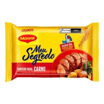 Tempero Maggi Granulado Meu Segredo Carne 5g - Embalagem com 10 Unidades