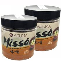 Tempero Missô Azuma Tradicional Pote 500g (Kit com 2) Tempero Missô Azuma Tradicional Pote 500g (Kit com 2)
