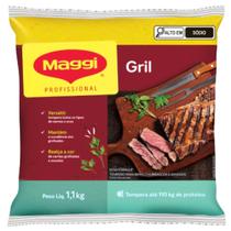 Tempero Para Carnes Assados Gril Maggi 1,01kg Profissional Nestlé Tempero Para Carnes Assados Gril Maggi 1,01kg Profissional Nestlé