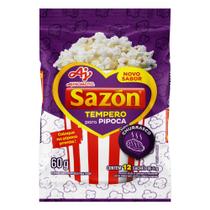 Tempero Para Pipoca Churrasco Sazón Pacote 60g