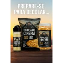 Tempero Para Pipoca Sabor Manteiga 100g + Pipoca No Pote De Cinema 900g - Super Linha Premium Mais T