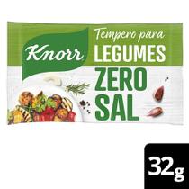 Tempero Pó Para Legumes Knorr Zero Sal Pacote 32G 8 Unidades