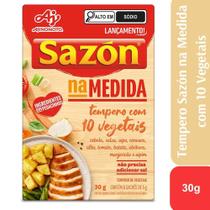 Tempero sazón na medida com 10 vegetais 30g