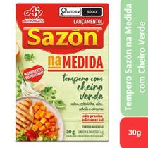 Tempero sazón na medida com cheiro verde 30g Tempero sazón na medida com cheiro verde 30g