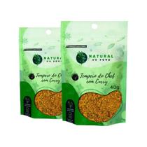 Tempero Selecionado Chef Com Curry Kit 2 Importado Pouch 40G