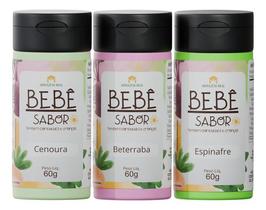 Temperos Armazém Real - Kit Bebê Sabor 52g Temperos Armazém Real - Kit Bebê Sabor 52g