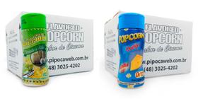 Temperos Para Pipoca 24 Un- Queijo E Parmesão E Alho Temperos Para Pipoca 24 Un- Queijo E Parmesão E Alho