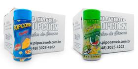 Temperos Para Pipoca 24 Un- Queijo E Pimenta E Limão