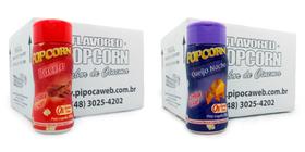 Temperos Para Pipoca Cx 12 Un - Bacon E Queijo Nacho