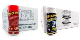 Temperos Para Pipoca Cx 12 Un -Calabresa E Flavapop Manteiga