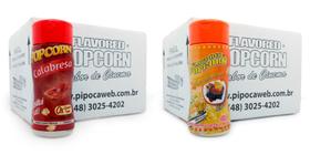 Temperos Para Pipoca Cx 12 Un - Calabresa E Molho Mexicano