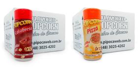 Temperos Para Pipoca Cx 12 Un - Calabresa E Pizza Temperos Para Pipoca Cx 12 Un - Calabresa E Pizza