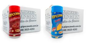 Temperos Para Pipoca Cx 12 Un - Calabresa E Queijo