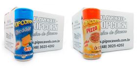 Temperos Para Pipoca Cx 12 Un - Cheddar E Pizza