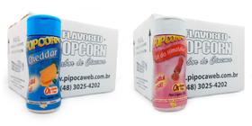 Temperos Para Pipoca Cx 12 Un - Cheddar E Sal Do Himalaia Temperos Para Pipoca Cx 12 Un - Cheddar E Sal Do Himalaia