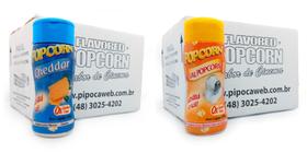 Temperos Para Pipoca Cx 12 Un - Cheddar E Sal Popcorn