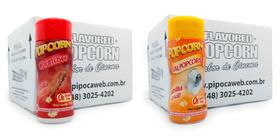 Temperos Para Pipoca Cx 12 Un - Churrasco E Sal Popcorn