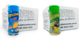 Temperos Para Pipoca Cx 12 Un - Queijo E Parmesão E Alho