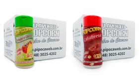 Temperos Para Pipoca Cx 12 Un- Tomate E Queijo E Calabresa Temperos Para Pipoca Cx 12 Un- Tomate E Queijo E Calabresa