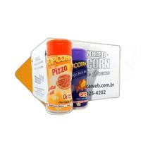 Temperos Para Pipoca Cx/ 24 Frascos 12 Pizza 12 Queijo Nacho Temperos Para Pipoca Cx/ 24 Frascos 12 Pizza 12 Queijo Nacho