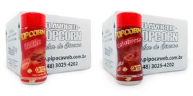 Temperos Para Pipoca Cx 24 Un - Calabresa E Bacon