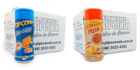 Temperos Para Pipoca Cx 24 Un - Cheddar E Pizza