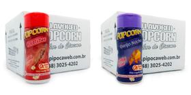 Temperos Para Pipoca Cx 24 Un - Churrasco E Queijo Nacho Temperos Para Pipoca Cx 24 Un - Churrasco E Queijo Nacho