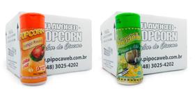 Temperos Para Pipoca Cx 24 Un- Frango Assado E Parmesão/Alho