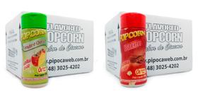 Temperos Para Pipoca - Cx 24 Un - Tomate E Queijo E Bacon Temperos Para Pipoca - Cx 24 Un - Tomate E Queijo E Bacon
