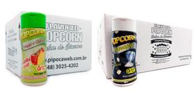 Temperos Para Pipoca Cx 24 Un - Tomate E Queijo E Flavapop