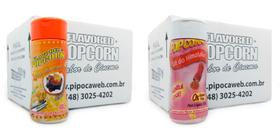 Temperos Para Pipoca Cx12Un-Molho Mexicano E Sal Do Himalaia