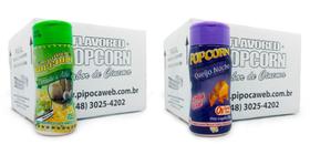 Temperos Para Pipoca Cx24Un - Parmesão E Alho E Queijo Nacho Temperos Para Pipoca Cx24Un - Parmesão E Alho E Queijo Nacho