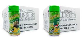 Temperos Pipoca 12 Frascos 6 Parmesão/Alho + 6 Pimenta/Limão Temperos Pipoca 12 Frascos 6 Parmesão/Alho + 6 Pimenta/Limão