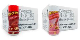 Temperos Pipoca 24 Frascos 12 Calabresa 12 Sal Do Himalaia Temperos Pipoca 24 Frascos 12 Calabresa 12 Sal Do Himalaia