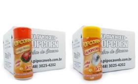 Temperos Pipoca - Caixa 12 - 6 Frango Assado - 6 Sal Popcorn