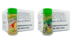 Temperos Pipoca Caixa 12 6 Tomate Queijo 6 Pimenta Limão