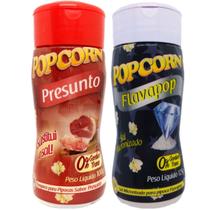 Temperos Pipoca Caixa 12 Frascos 6 Flavapop Manteiga E 6
