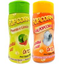 Temperos Pipoca Caixa 24 Frascos 12 Pimenta E Limão E 12 Sal