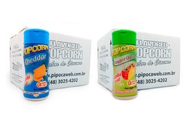 Temperos Pipoca Cx 12 Un - Cheddar E Tomate Queijo Temperos Pipoca Cx 12 Un - Cheddar E Tomate Queijo